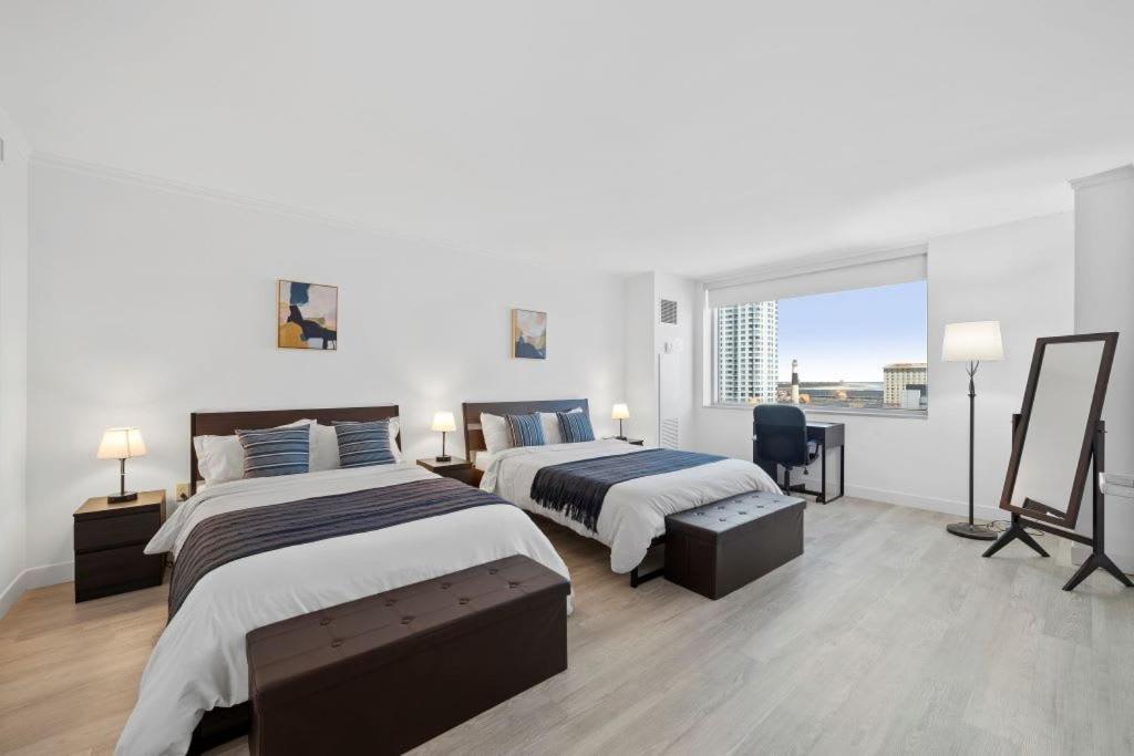 Astonishing Ocean Front Condo Cozysuites At Showboat Atlantic City Bagian luar foto